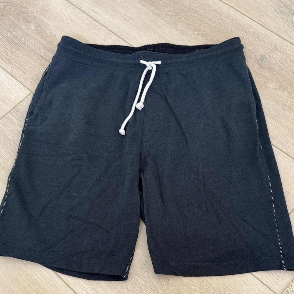 Men's M.Singer cotton Black Shorts with Drawstring